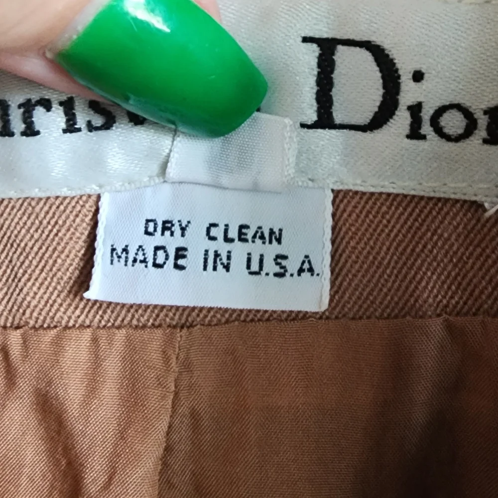 Vintage Christian Dior Open Front Blazer Jacket, Sz 10